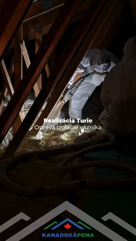 Aplikácia striekanej PUR peny do strešnej konštrukcie