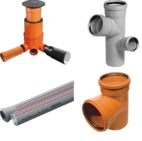 Rôzne typy plastových potrubí