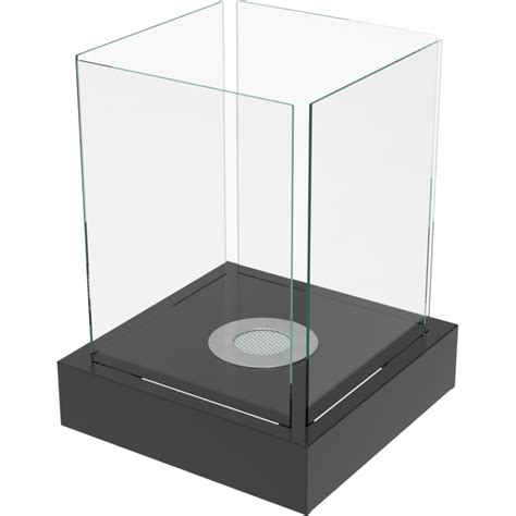 Čierny voľne stojaci biokrb Tango