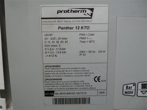 Rozhranie online servisnej knihy Protherm