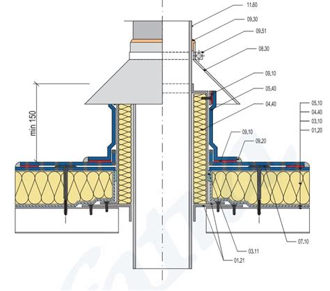 Detail uchytenia potrubia vzduchotechniky v podhľade