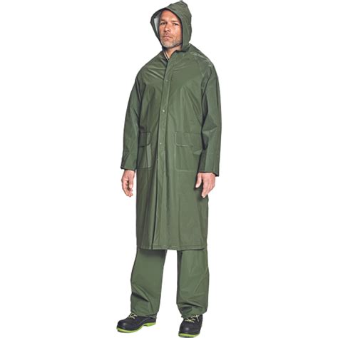 Odevy do dažďa z PVC