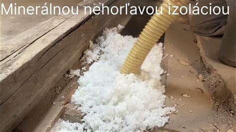 Minerálna izolácia stropu