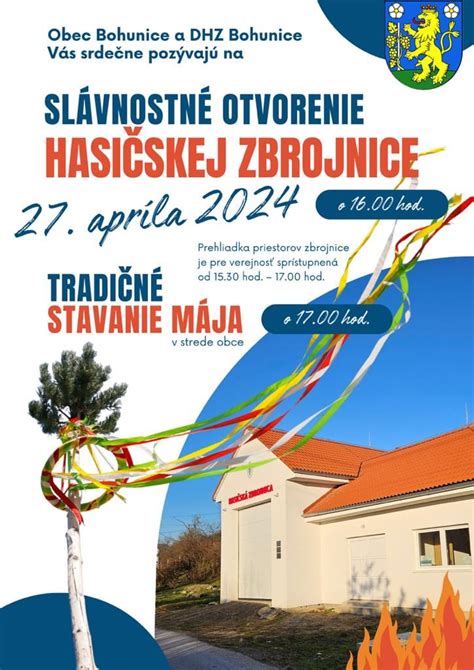 Slávnostné otvorenie vynovenej hasičskej zbrojnice