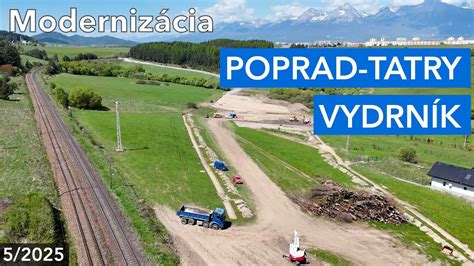 Modernizácia železničnej trate Poprad