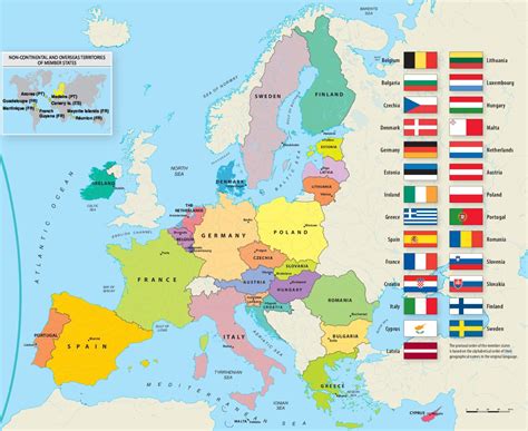 Mapa EÚ s vyznačenými krajinami, kde platia CE normy
