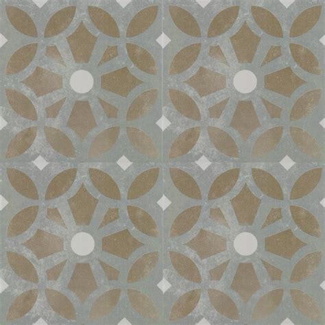 Cementové dlaždice patchwork design