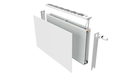 Radiátor Korado RADIK V-POWER s integrovanými ventilátormi