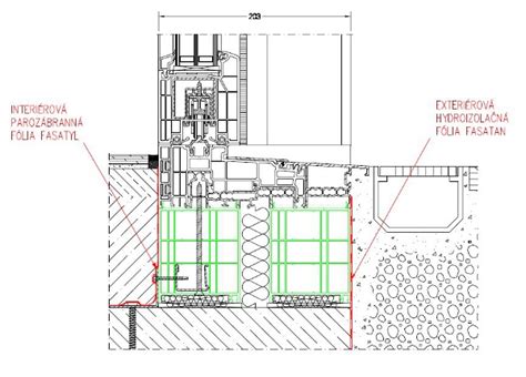 Detail aretačného puzdra a zarážky pre správne osadenie lapača