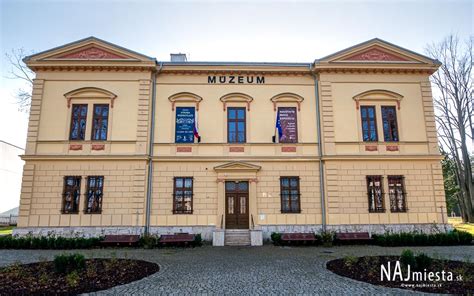 Historická budova Podtatranského múzea v Poprade