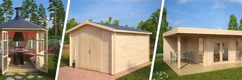 Rôzne typy záhradných domčekov