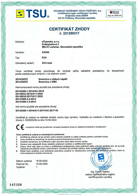 Certifikát požiarnej odolnosti stavebných materiálov