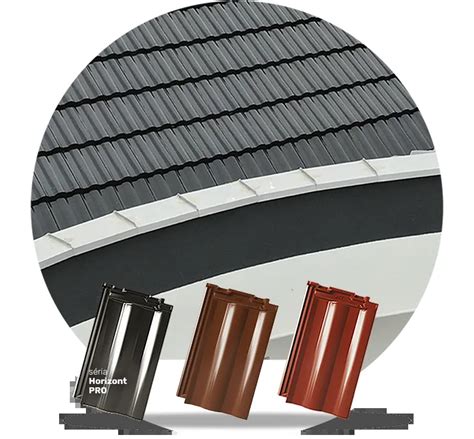 Detail engobovanej a glazúrovanej strešnej škridly
