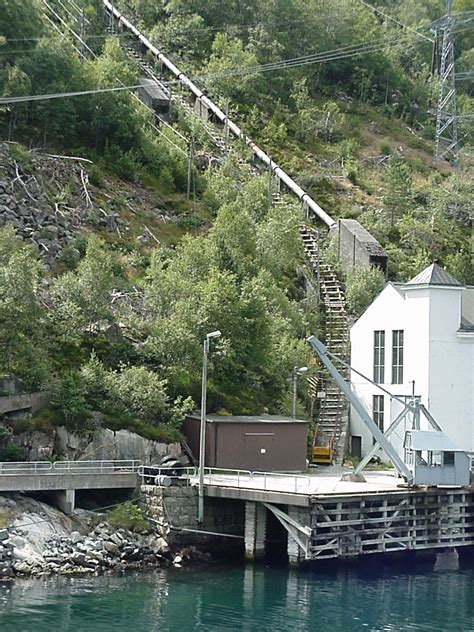 Drevené schody Flørli 4444 v Nórsku