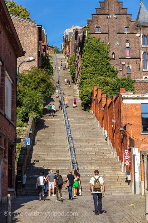 Montagne de Bueren, Liège, Belgicko