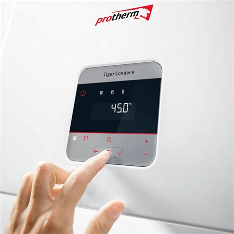 Regulátory a ovládací panel pre kondenzačný kotol Protherm Tiger Condens