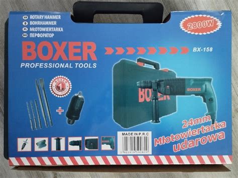Elektrické kladivo BOXER BX150S a jeho príslušenstvo