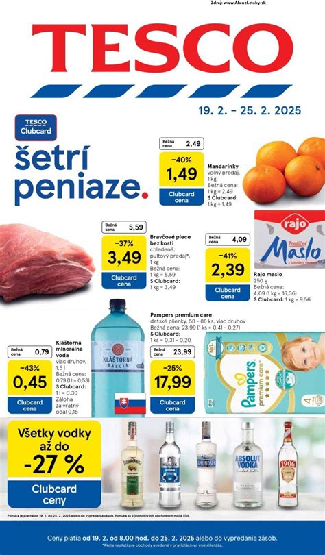 Leták Tesco s náradím