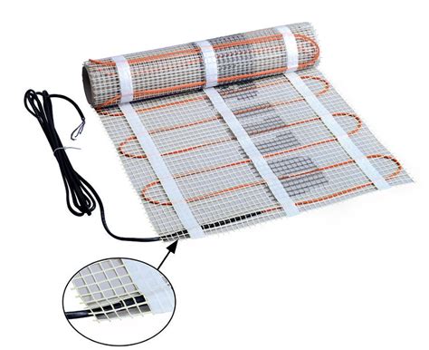 Elektrická vykurovacia rohož s káblom