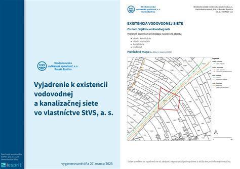 Schéma rozloženia vlastníctva vodovodných a kanalizačných sietí