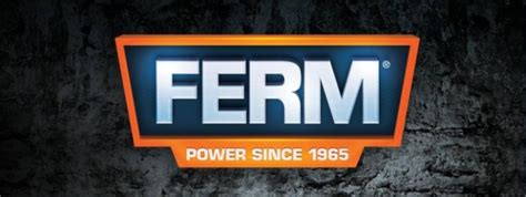 Logo značky FERM a sortiment kvalitného elektrického náradia