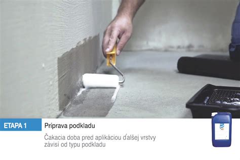 Riedenie penetračného náteru podľa návodu