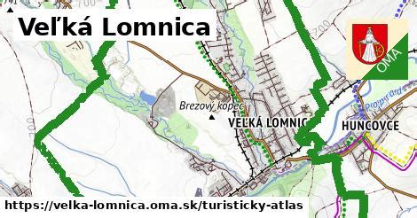 Vizualizácia cyklotrasy Veľká Lomnica