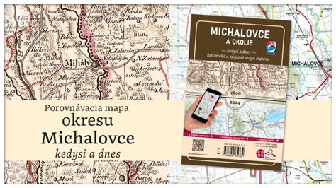 Mapa okresu Michalovce s vyznačením dostupnosti služieb