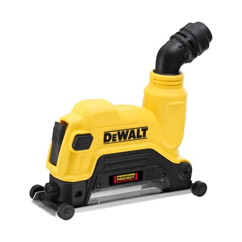 Detailná fotografia profesionálnej brúsky na betón DEWALT