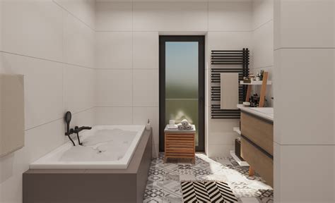Rodinná kúpeľňa s praktickým nábytkom a bezpečným prostredím