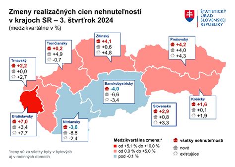 Mapa cien nehnuteľností v Bratislavskom kraji