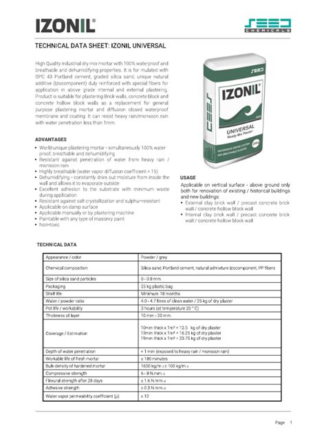 Nádoba s namiešanou omietkou IZONIL