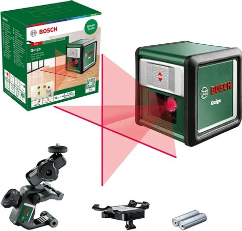 Krížový laser Bosch Quigo v prevádzke