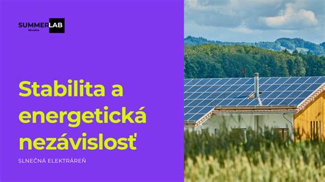 Ekonomika solárnej elektrárne: Príklad návratnosti investície
