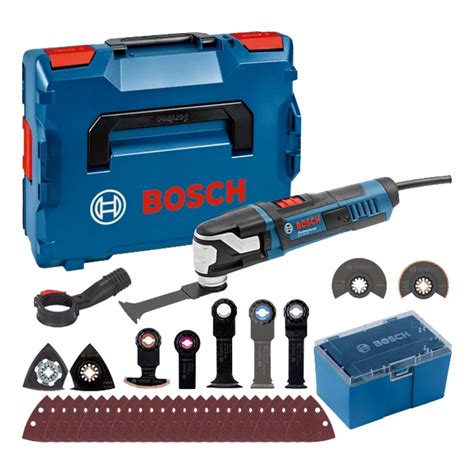 Produktové obrázky variantov Bosch GOP 55-36 s príslušenstvom a bez neho