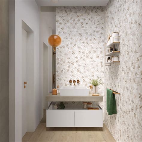 Kvetinový obklad v interiéri