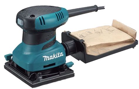 Vibračná brúska Makita BO4555 v akcii
