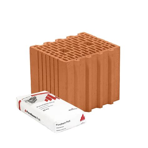 Porotherm 30 Profi tehla v priereze