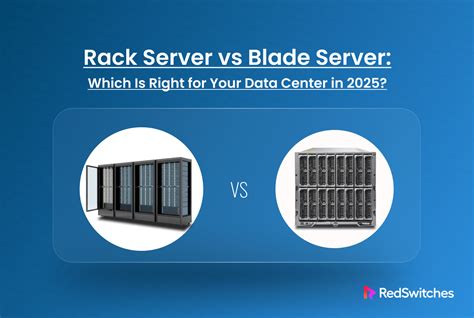 Porovnanie rack servera a blade servera