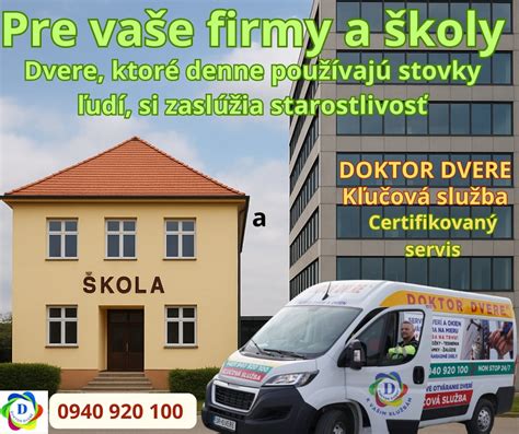 Certifikovaný technik vykonávajúci servis dverí