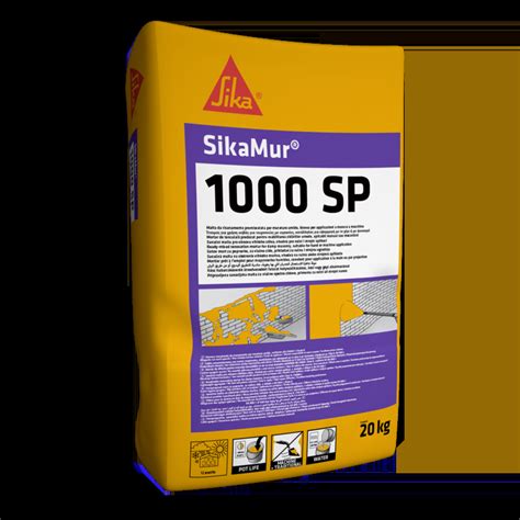 Detail tepelnoizolačnej sanačnej malty SikaMur-1000 SP