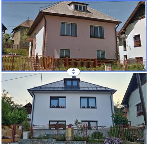 Vizualizácia plánu rekonštrukcie starého domu