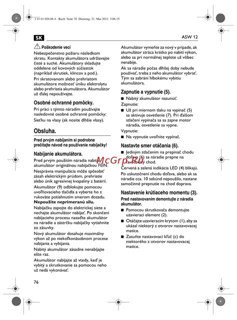 Údržba akumulátorového náradia