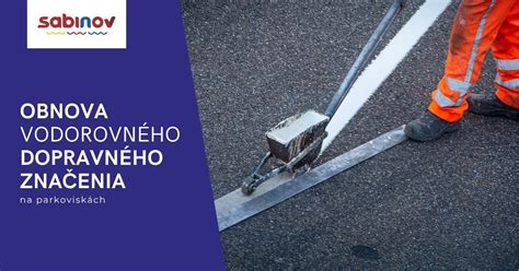 schéma vodorovného dopravného značenia na parkovisku