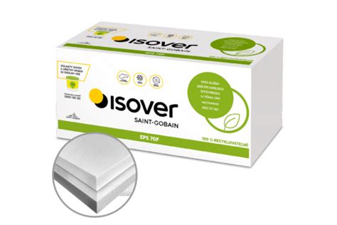 Ukážka polystyrénových dosiek s L-hranou Isover