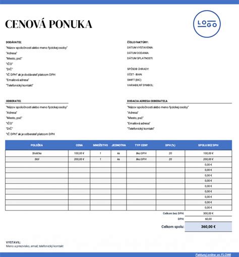 Cenová ponuka pre rekonštrukciu bytového jadra
