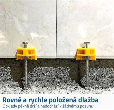 Nivelačný systém pre pokládku veľkoformátovej dlažby
