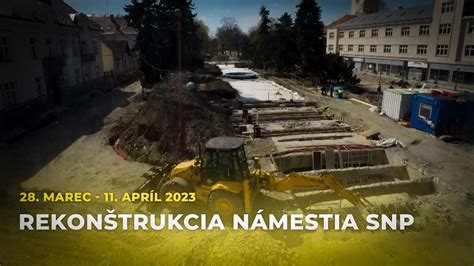 Rekonštrukcia infraštruktúry námestia Levoča