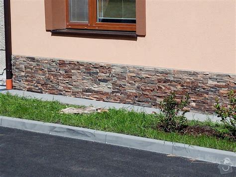 Kamenný obklad Rock Face na fasáde domu