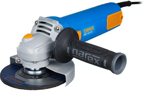 Narex EBU 125-10 SLIMDESIGN s detailom štíhlej konštrukcie